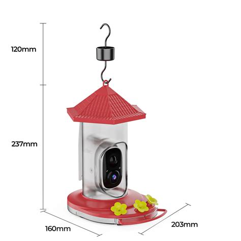 Smart Hummingbird Feeder with Camera – Geonfino Smart Locks