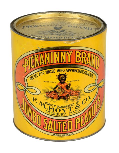Lot Detail - PICKANINNY BRAND JUMBO SALTED PEANUT 10 POUND TIN.