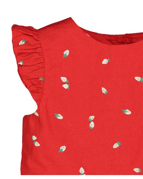 Buy Red Strawberry Dress Online at Best Price | Mothercare India