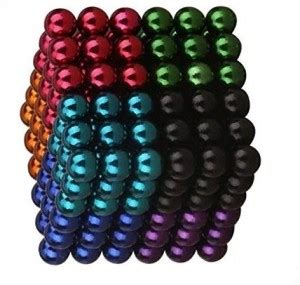 HUBSTAR Multicolor Magnetic Ball for Stress Relief Cube Toy A35 ...