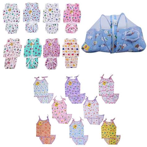 Fareto New Born Baby Boy's & Baby Girl's Summer Season Essential Items ...