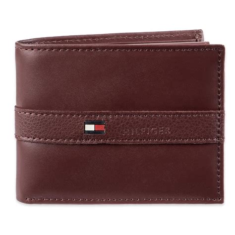 Buy Tommy Hilfiger Men's Ranger Leather Passcase Wallet, Brown at Amazon.in