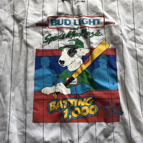 VTG 1987 Spuds Mackenzie Dog Bud-Light Budweiser Slee… - Gem