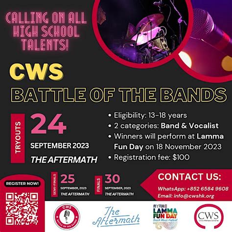 CWS Battle Of The Bands Final, The Aftermath, Hong Kong, 30 September ...