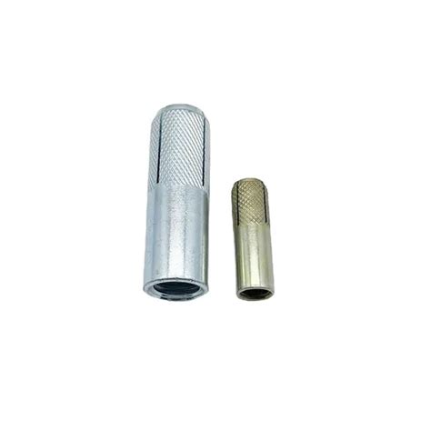 Zinc Plated Anchors 12-Pack 3/8 Inch Concrete Drop-in Anchors - Zinc ...