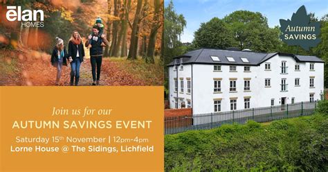 Autumn Savings Event - Lorne House, Lichfield 🏡 , The Sidings ...