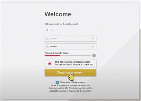 Image result for Axis IP Camera Username Password