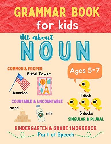 Grammar Book for Kids - All about NOUN - Kindergarten & Grade 1 ...