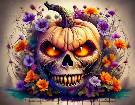 Halloween Pompkin Painting Art Free Stock Photo - Public Domain Pictures