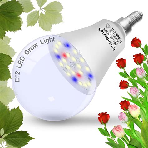 Amazon.com: Candelabra LED Plant Grow Light Bulbs E12 Indoor Plants ...