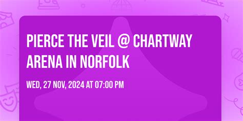 Pierce the Veil @ Chartway Arena in Norfolk, Chartway Arena, Norfolk ...