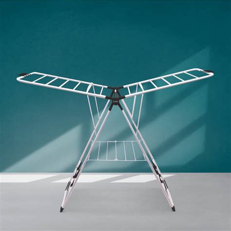 Bathla Steel Floor Cloth Dryer Stand Mobidry Neo ( IMDN-Black ) Price ...
