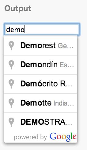 Image result for Autocomplete Google Map
