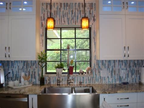 Image result for Tile around Kitchen Window