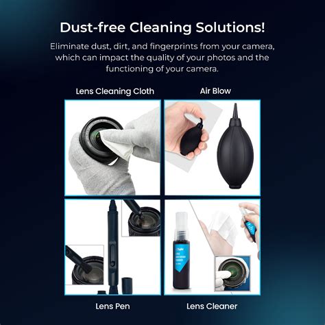 Buy Digitek (DCK-004) Professional 8-in-1 Camera Cleaning Travel Kit ...