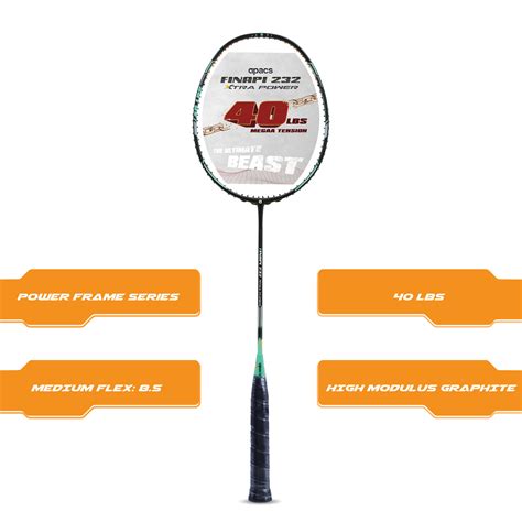 Apacs Finapi 232 Xtra Power - buy badminton rackets online – Badminton ...