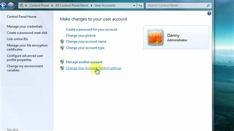 Image result for +Trun Off User Account Control