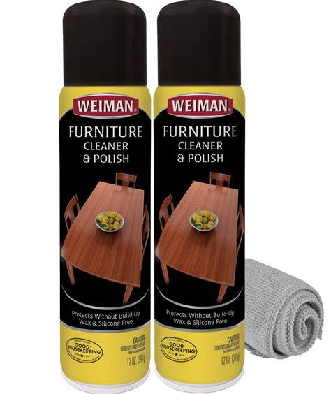 Amazon.com: Weiman Wood Furniture Cleaner & Polish - Cleans, Shines ...