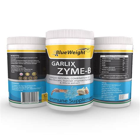 Buy Garlix Zyme-B 500GM- Immune Supplement for Shrimp Culture, Immune ...