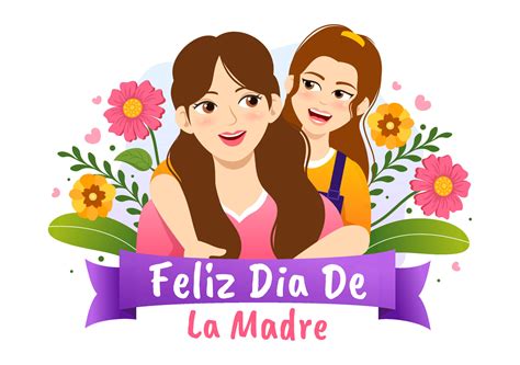 feliz dia Delaware la madre ilustración con celebrando contento madre ...