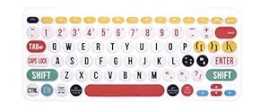 HRH - Ultra Thin Silicone Keyboard Cover Compatible for Logitech K380 ...