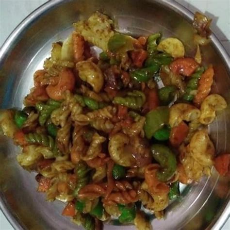 Tricolour pasta recipe by Aachal Jadeja at BetterButter