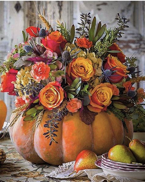 Pin by Fabiola Crespo on Autumn / Thanksgiving | Thanksgiving floral ...