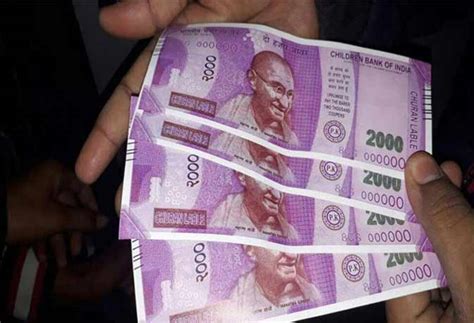 Children Bank Of India Note In SBI ATM Here How Rs 2000 Notes Found ...