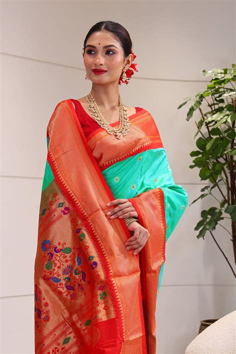 Silk Paithani Powerloom – Ethnic Boutique