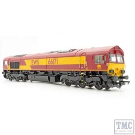 ACC2647-DCC Accurascale OO Gauge Class 66 EWS Maroon and Gold Livery ...