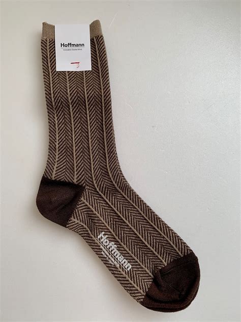 Hoffmann ホフマン コットン&ウール ヘリンボーンソックス レディス | Piece Online Shop
