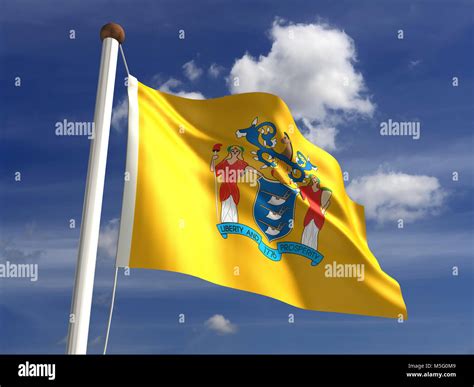 New jersey state flag hi-res stock photography and images - Alamy