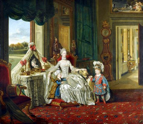 Johann Zoffany, Queen Charlotte with her two eldest sons. 1765 | Royal babies, The royal ...