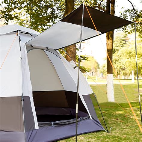 Buy 3-4 Person Outdoor Pop Up Camping Tent Waterproof Windproof ...