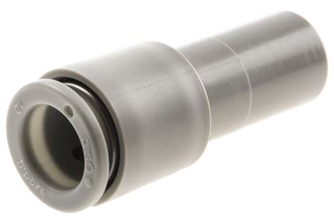 KQ2R10-12A SMC | SMC KQ2 Series Straight Tube-to-Tube Adaptor, Push In ...