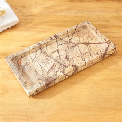 Buy Panama Castro Marble Tray from Home Centre at just INR 1699.0