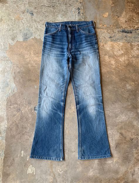 1980's "Levi's" 646 good color‼︎ flare denim pants | PUSH ME HARDER
