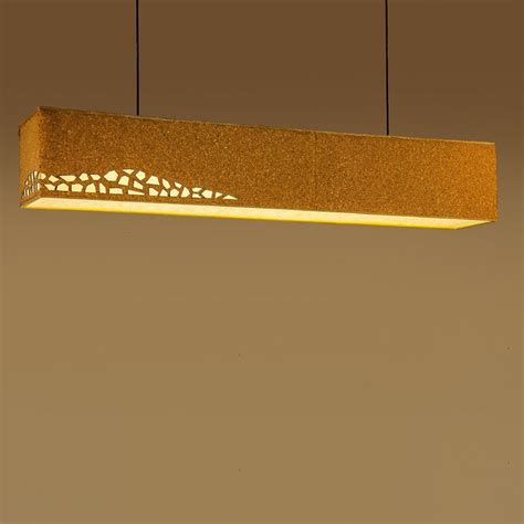 Buy | Laser Cut Cork Box Light Large Pendant Lamp | Shop at The Purple ...