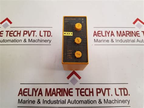 Selectron Gzu 30 Time Delay Relay – Aeliya Marine Tech