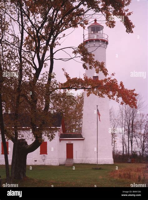 Sturgeon point lighthouse hi-res stock photography and images - Alamy