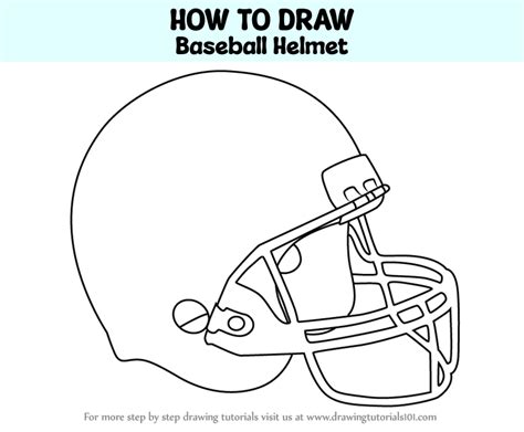 Helmet Drawing Step By Step at Lynda Tawney blog