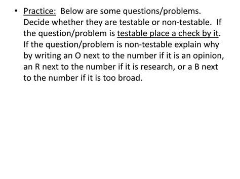 Image result for Testable Questions