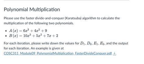 Fast Multiplication Algorithm 的图像结果
