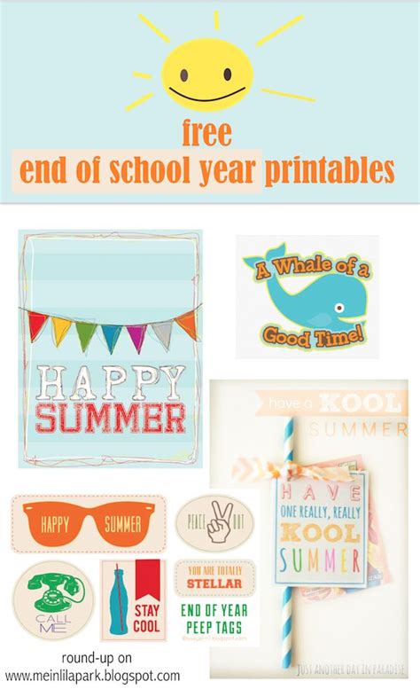 Free Printable Summer Name Tags