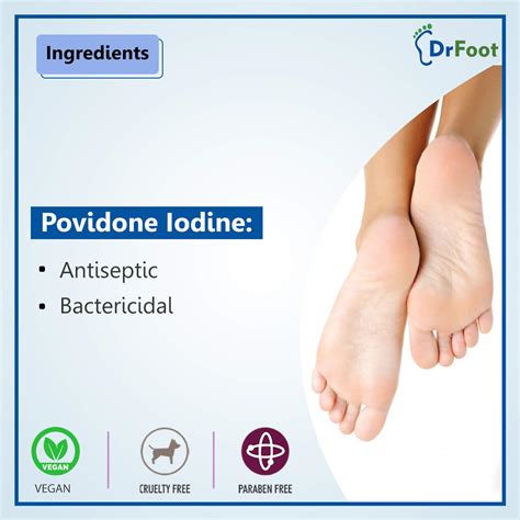 Dr Foot Antibacterial & Antiseptic Foot Powder for Helps to Prevent ...