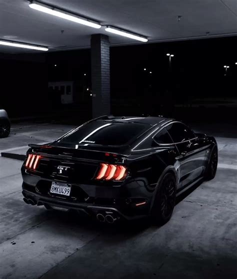 Absolute black Ford Mustang GT s550 custom modified | Black mustang gt, Black mustang, Mustang cars