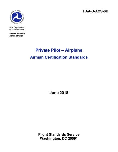 Airman Certification Standards