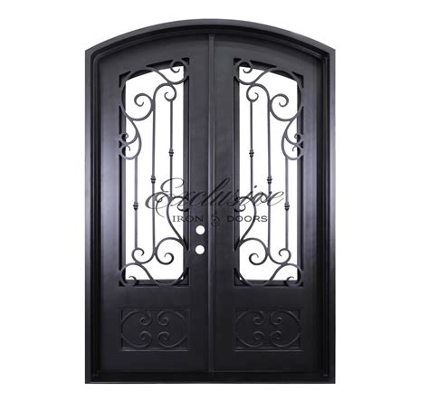 Brewster Double Eyebrow Iron Door – Classic Wrought Elegance ...
