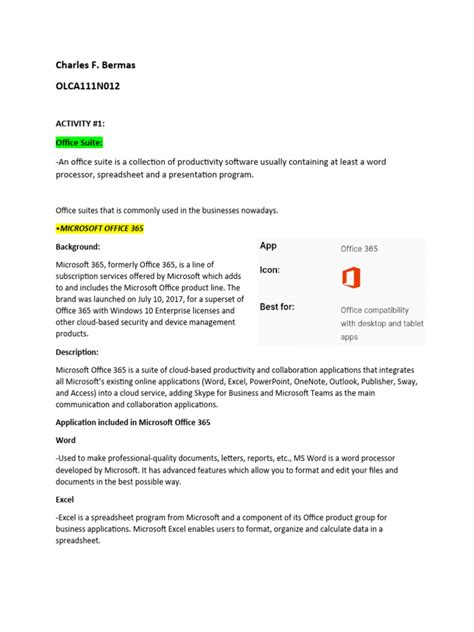 Image result for Microsoft Word Tutorial Activity Sheets