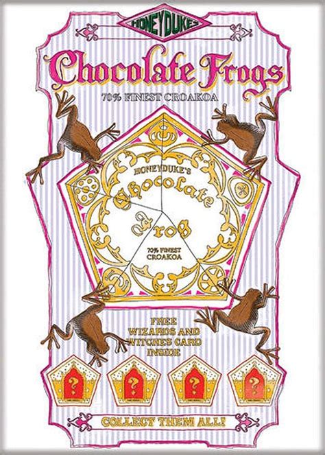 Buy Ata-Boy Harry Potter Honeydukes Chocolate Frogs 2.5 x 3.5 Magnet ...